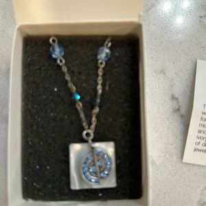 Lia Sophia brand new  genuine mother of pearl 18 inch necklace